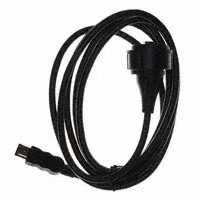 Bulgin - PX0846/2M00 - CABLE IP68 6POS-6POS FIREWIRE 2M