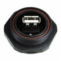 Bulgin - PX0848/A - CONN RCPT IP68 USB A REAR MOUNT
