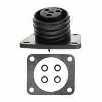 Bulgin - PX0941/03/S - CONN RCPT 3POS PNL MNT SKT