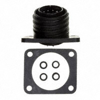 Bulgin - PX0941/10/P - CONN RCPT 10POS PNL MNT PIN