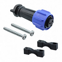 Bulgin - PXA911/03/S - CONN PLUG 3POS INLINE SKT