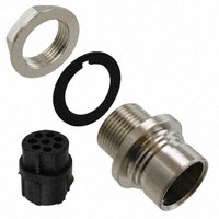 Bulgin - PXM6012/08P/CR - CONN RCPT HSNG MALE 8POS PNL MT