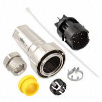 Bulgin - PXM7010/06P/ST/1113/SN - CONN PLUG FLEX 6POS W/PINS