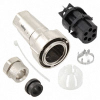 Bulgin - PXM7010/06S/ST/0507/SN - CONN PLUG FLEX 6POS W/SKTS