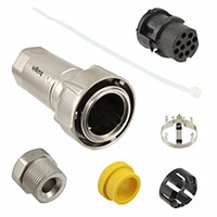 Bulgin - PXM7010/10S/CR/1113/SN - CONN PLG HSG FMALE 10POS INLINE