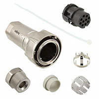 Bulgin - PXM7010/10S/CR/1315/SN - CONN PLG HSG FMALE 10POS INLINE