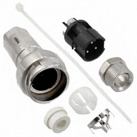 Bulgin - PXM7011/03P/ST/0709/SN - CONN RCPT FLEX 3POS W/PINS