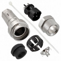 Bulgin - PXM7011/03P/ST/0911/SN - CONN RCPT FLEX 3POS W/PINS