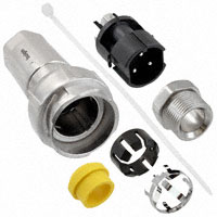 Bulgin - PXM7011/03P/ST/1113/SN - CONN RCPT FLEX 3POS W/PINS