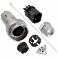 Bulgin - PXM7011/06P/ST/0911/SN - CONN RCPT FLEX 6POS W/PINS