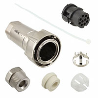 Bulgin - PXM7011/10S/CR/0709/SN - CONN RCPT HSG FMALE 10PS INLINE