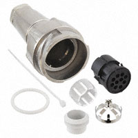 Bulgin - PXM7011/10P/CR/1315/SN - CONN RCPT HSG MALE 10POS INLINE