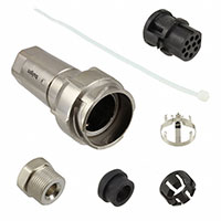 Bulgin - PXM7011/10S/CR/0911/SN - CONN RCPT HSG FMALE 10PS INLINE