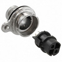 Bulgin - PXM7012/02S/ST - CONN RCPT PNL MNT 2POS W/SKTS