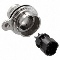 Bulgin - PXM7012/06P/ST - CONN RCPT PNL MNT 6POS W/PINS