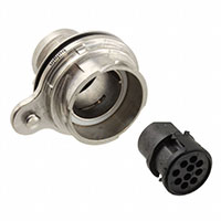 Bulgin - PXM7012/10S/CR - CONN RCPT HSG FMALE 10POS PNL MT