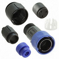 Bulgin - PXP4010/03P/5560 - CONN PLUG HSG MALE 3POS INLINE