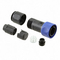 Bulgin - PXP4010/03P/6570 - CONN PLUG HSG MALE 3POS INLINE