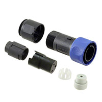 Bulgin - PXP4010/03S/6065 - CONN PLG HSG FMALE 3POS INLINE