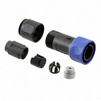 Bulgin - PXP4010/08P/3035 - CONN PLUG HSG MALE 8POS INLINE