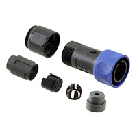 Bulgin - PXP4010/08P/3540 - CONN PLUG HSG MALE 8POS INLINE