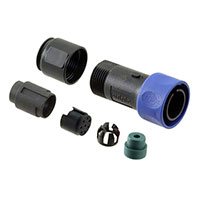 Bulgin - PXP4010/08P/4045 - CONN PLUG HSG MALE 8POS INLINE