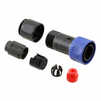 Bulgin - PXP4010/08P/4550 - CONN PLUG HSG MALE 8POS INLINE