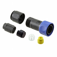 Bulgin - PXP4010/08P/5055 - CONN PLUG HSG MALE 8POS INLINE