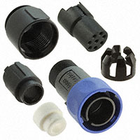 Bulgin - PXP4010/08S/3035 - CONN PLG HSG FMALE 8POS INLINE