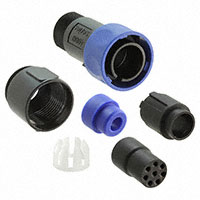 Bulgin - PXP4010/08S/5560 - CONN PLG HSG FMALE 8POS INLINE