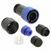 Bulgin - PXP4010/12P/5560 - CONN PLG HSG MALE 12POS INLINE