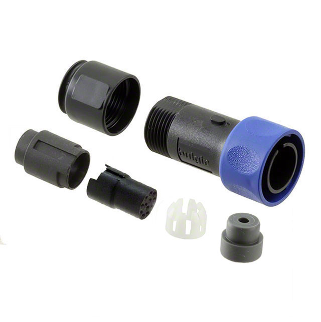 Bulgin - PXP4010/12S/6570 - CONN PLG HSG FMALE 12POS INLINE