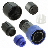 Bulgin - PXP4011/03P/5560 - CONN RCPT HSG MALE 3POS INLINE