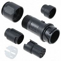 Bulgin - PXP4011/12S/6570 - CONN RCPT HSG FMALE 12PS INLINE