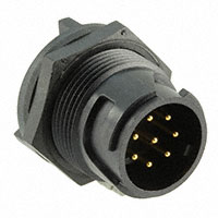 Bulgin - PXP4013/08P/PC - CONN RCPT MALE 8POS GOLD SLDR