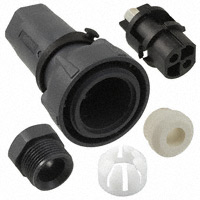 Bulgin - PXP7010/02S/ST/0709 - CONN PLUG FLEX 2POS W/SKTS