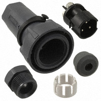 Bulgin - PXP7010/03P/ST/0507 - CONN PLUG FLEX 3POS W/PINS