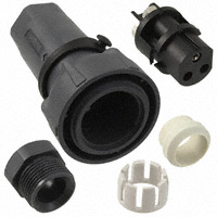 Bulgin - PXP7010/03S/ST/1315 - CONN PLUG FLEX 3POS W/SKTS