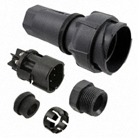 Bulgin - PXP7010/06P/ST/0911 - CONN PLUG FLEX 6POS W/PINS