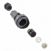 Bulgin - PXP7010/10P/CR/0709 - CONN PLG HSG MALE 10POS INLINE