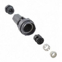 Bulgin - PXP7010/10P/CR/1315 - CONN PLG HSG MALE 10POS INLINE