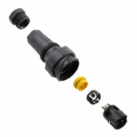 Bulgin - PXP7011/03P/ST/1113 - CONN RCPT FLEX 3POS W/PINS