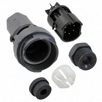 Bulgin - PXP7011/06P/ST/0507 - CONN RCPT FLEX 6POS W/PINS