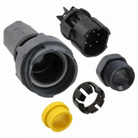 Bulgin - PXP7011/06P/ST/1113 - CONN RCPT FLEX 6POS W/PINS