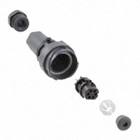 Bulgin - PXP7011/06S/ST/0507 - CONN RCPT FLEX 6POS W/SKTS