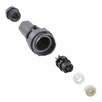 Bulgin - PXP7011/06S/ST/0709 - CONN RCPT FLEX 6POS W/SKTS