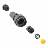 Bulgin - PXP7011/10P/CR/1113 - CONN RCPT HSG MALE 10POS INLINE