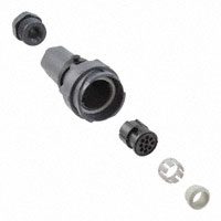 Bulgin - PXP7011/10P/CR/1315 - CONN RCPT HSG MALE 10POS INLINE