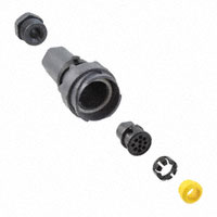 Bulgin - PXP7011/10S/CR/1113 - CONN RCPT HSG FMALE 10PS INLINE