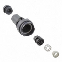 Bulgin - PXP7011/10S/CR/1315 - CONN RCPT HSG FMALE 10PS INLINE